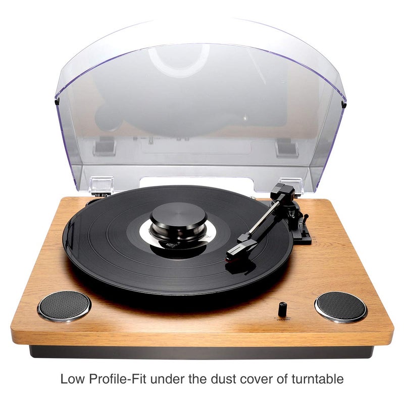 FEMELI Record Weight Stabilizer by FEMELI,Turntable Weight Clamps-Low Profile to Fits Under Dust Cover of Turntable Vinyl Disc LP Record Player (Black) - Image 4
